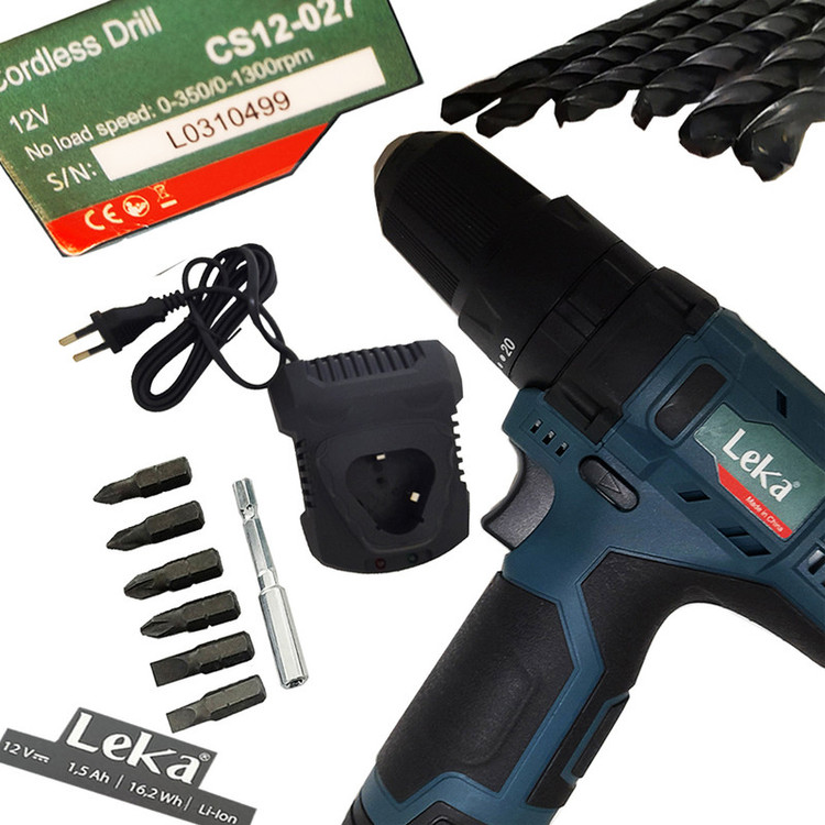 دریل شارژی لکا مدل HT - 12 مدل CS 12-027